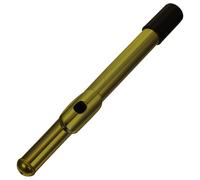 MAGICLULU Metal Flute Headjoint and Smooth Surface Accessory for Flute with White Brass Nickel Plated Material Easy to Clean Design for Professional Players and Students in Practice