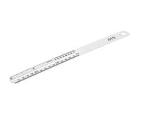 MAGICLULU Metal Guitar Fret Measuring Gauge Ruler for String Height Distance Precision Steel Luthier Tool for Fret Leveling Installation and Maintenance for Bass and Electric Guitar