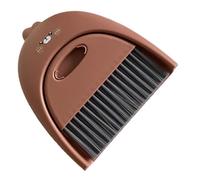 MAGICLULU Mini Cartoon Dustpan and Broom Set for Safe Plastic Sweeper Kit with Tabletop Design Creative and Adorable Cleaning for Boys and Gift