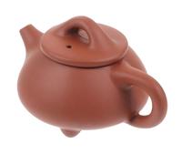 MAGICLULU Mini Teapot Ornament Purple Clay Collectible Versatile Creative Boutique Unique Design Aesthetic Figurine for Tea Brewing and Collecting