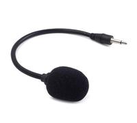 MAGICLULU Miniature Metal Condenser Microphone 205mm with 3.5mm Port for Guitar Eq Pickups and Voice Amplifiers, Hand-free Operation and Convenient to Carry, for Houses of Worship and Low