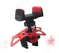 MAGICLULU Mobile Phone Holder for Bike Silicone Mount for Motorcycle Riding Accessories Black Red Compatible with Phones Rotation Easy to Install