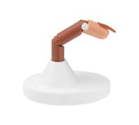 MAGICLULU Model, Art Practice Manicure Nail Base for with Finger Reusable Abs and Training White Artificial Finger for Salon Artists and Nail Art Beginners