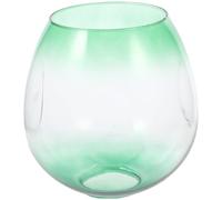 MAGICLULU Modern Pendant Light Shade High Grade Glass Replacement for Light Fixtures Gradient Green Design Removable and Lampshade for Living Bedroom and Office Decor