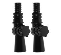 MAGICLULU Mop Swivel Joint Adapter Extension Pole - Multi Angle Rotatable Connector for Window Squeegee, Gutter Cleaning, and Ceiling Fan Dusting - 2 Pack