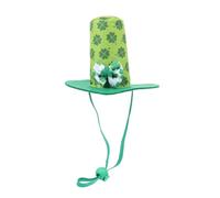 MAGICLULU Multi-function Dog Hat in Green Cotton Polyester, Easy to Wear and Comfortable Party Dog Hat for Pets, for Carnival and Holidays Decorative Pet Accessory