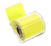 MAGICLULU Multi-function Memo Note Note Roll Stylish Vibrant Color Yellow Paper Abs Metal Material Versatile Can Be Pasted on Surface Home Use Making To-do Lists