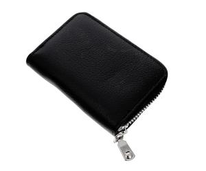 MAGICLULU Multi Slots Wallet Small Change Wallet Genuine Leather Purse Simple Appearance Structure Easy to Carry Cards and Cash Or Clutch for Everyday Use