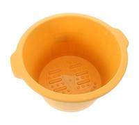 MAGICLULU Multifunctional Foot Bath Tub with Raised Massage Nodes Easy to Clean Plastic Foot Soaking Basin for Home Use Modern Practical Design