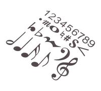 MAGICLULU Music Education Toys Musical Notes Decal for Fridge Double-sided Magnets for Education Whiteboard Music Note Magnets for Classroom Decorations
