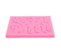 MAGICLULU Music Note Silicone Mold for Cake Decorating and Candy Making, Multipurpose Pink Silicone Mold for Chocolate and Clay, for Birthday and Party Celebration Treats