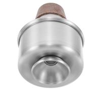 MAGICLULU Mute for Trumpet Aluminium Alloy Sound Reduction Portable Design Silver Lightweight Trumpet Instrument Mute for Beginners Practice Sessions at Home