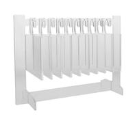 MAGICLULU Nail Tips Display Board With Tag Hanger - Press On Nail Organizer - Sample Stand Rack - Acrylic Fake Tip Storage for Design Practice Manicure Tool