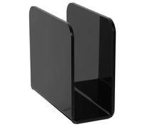 MAGICLULU Napkin Design for Space-Saving Table Dining Acrylic Holder Modern Black Napkin Dispenser Rack and Setting Outdoor Entertaining Area