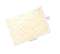 MAGICLULU Natural Flower Design Wrapping Paper Folded Wrapping Paper Degradable Recyclable Craft DIY Christmas