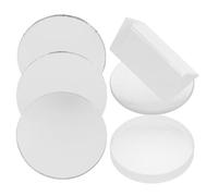 MAGICLULU Optical Lens Physics Experiment Kit 6pcs Convex and Concave Glass Lenses Set for Science Teaching and Classroom Physics Optics Demonstration Supplies