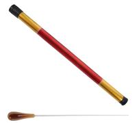 MAGICLULU Orchestra Visual Cylinder Storage Baton with Conductor Metal Plastic Material, Enhanced Effect and Prevent Bending Students and Concerts and Musical Conducting