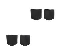 MAGICLULU Pack of 4 Ladder Foot Covers, Non-Slip Foot Covers, Foot Protection, Rubber Pads to Protect the Ladder, Inner Size 0 78 x 1 57 Inches