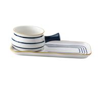 MAGICLULU Pan Soup Pot with Tray Hand-Painted Noodle Pot for Soup and Noodles Multi-Functional Cookware for Home and Kitchen Use