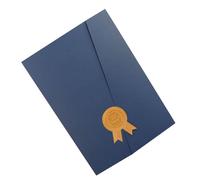MAGICLULU Paper Diploma Holder Certificate Holders A4 Size Stylish Design Paper Material Protect Certificates Convenient Storage for Shop and Home Use Achievement Awards