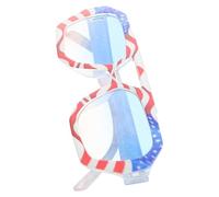 MAGICLULU Patriotic Sunglasses Featuring Double Bridge with Usa Flag Design and Comfort PC Frame for 4th of July Theme Party Celebration and Independence Day Events
