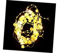 MAGICLULU Pearl LED String Light Copper Wire LEDs White Pearl Decorative Fairy Lights for Room Wedding Party Eco Friendly Safe Non Dazzling Ambient Lighting