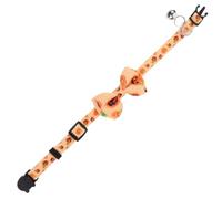 MAGICLULU Pet Collar Adjustable Polyester Material, Easy to Put and Take Halloween with Bell Stylish Pumpkin and Ghost Design for Cats and Dogs for Holiday or Festive Decoration