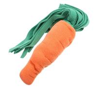 MAGICLULU Pet Dog Bite Resistant Carrot Chew Orange Oxford Cloth