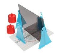 MAGICLULU Physics Optics Learning Kit for Middle School Science Classes Plastic Optical Reflection Experiment Educational Physics Teaching Aid for Classroom Optics Demonstrations