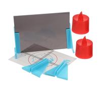 MAGICLULU Physics Optics Teaching Aid Kit Plane Mirror Experimental Device Reflection Demonstration Tool Classroom Physics Teaching Equipment for Secondary School Science Education