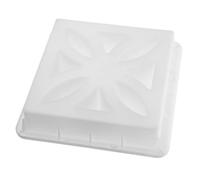 MAGICLULU Plastic Concrete Forms and Rapid Hollow Brick Shaping with Easy Demolding Property Sturdy 35x35x7.5cm Paving Bricks Mold for Building Projects Suitable for Indoor and Exterior