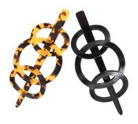 MAGICLULU Plastic Hair Clips Not Easy to Get Deformed or Broken Vintage 2pcs Set Stylish Hair Claw Clips for Women and Teen Girls for Graduation Time and Birthday Occasions