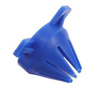 MAGICLULU Plastic Ice Cream Output Nozzle with Spiral and Rose Shape for Soft Serve Maker, Widely Compatible Ice Cream Machine Part Suitable for Themed Desserts Decoration and Shops