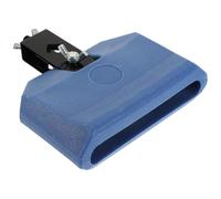 MAGICLULU Plastic Latin Percussion Cow Bell Sturdy Drum Accessory with Sturdy Mounting Clamp and Lightweight Mallet Easy to Install Blue for Drum Sets and Percussion Support