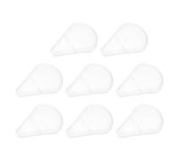 MAGICLULU Plastic Sector Makeup Brush Covers for Makeup Protection and Preventing Brush Head Falling 10pcs for Traveling and Outdoor Use