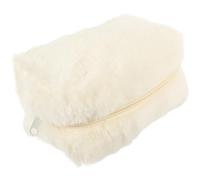 MAGICLULU Plush Cosmetics Pouch Makeup Pouch Creative Fluffy Wear Resistance Easy to Carry Women Wife Daily Life Travel Toiletry Bag