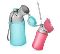 MAGICLULU Portable Child Urinal Potty for Boys and Girls, Toddler Pee Training Bottle, Leak-Proof Emergency Toilet for Car Travel and Camping, 2pcs Compact Travel Urinals