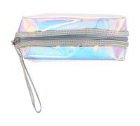 MAGICLULU Portable Cosmetic Makeup Bag for Women, Hand-held Travel Toiletry Organizer with Fish Scale Pattern, Lightweight Storage Pouch for Bathroom and Travel Use