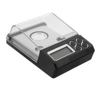 MAGICLULU Portable Digital Pocket Scale with High Sensitivity Pan and Stainless Steel Platform, Accurate Milligram Balance for Food Applications and Pharmaceutical Formulation, Silver