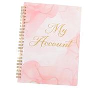 MAGICLULU Portable Financial Checkbook Print Check Register Ledger Book for Personal Use Compact Lightweight Check Management Organizer for Tracking Balance and Transactions Account Tracker