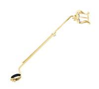MAGICLULU Portable Flute Lyre Music Sheet Holder Gold Flip Folder Musical Instrument Accessories for Marching Band Players