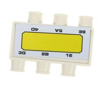 MAGICLULU Portable Guitar Tuner Convenient Tuner Plastic Material Craftsmanship Easy to Use Multi-function Guitar Tuning Tool for Guitarists Random Color