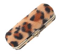 MAGICLULU Portable Makeup Case Mirror Velvet Lining and Button Closure for Lipstick and Cosmetics Storage The Go