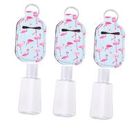 MAGICLULU Portable Refillable Hand Bottles with Covers 6pcs 30ml Protective Empty Bottles for Hand Sanitiser and Lotion Travel Use