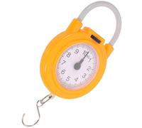 MAGICLULU Portable Small Travel Luggage Scale Lightweight Mechanical Hanging Spring Scale for Kitchen Food Weighing Compact Plastic and Metal Design for Accurate Measurement