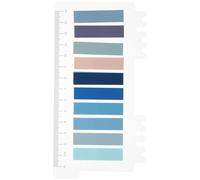 MAGICLULU Portable Sticky Reading Tabs 200Pcs Writable Adhesive Markers for Student Study and Subject Sorting