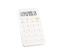 MAGICLULU Portable Student Calculator for School and Office Lightweight Basic Calculating Device in White Compact Design for Adults
