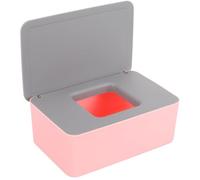 MAGICLULU Portable Wet Wipes Box Reusable Dispensers Small Wipe Holder for Diaper Changing Table Use Secure Lid
