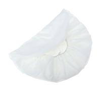 MAGICLULU Postpartum Shampoo Hat Microwaveable White Non-Woven Fabric Simple Design One Size Fits Most Hair Washing Cap for Pregnant Women