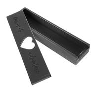 MAGICLULU Pregnancy Test Box Stick Unique Announcement Box for Shower Wooden Keepsake Chest for Mom